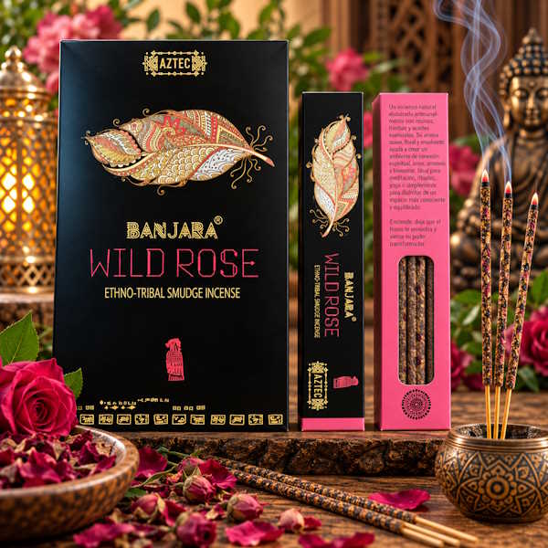 Incienso Rosa Salvaje Banjara